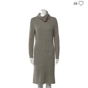 Ralph Lauren Wool Shift Turtleneck Dress size M